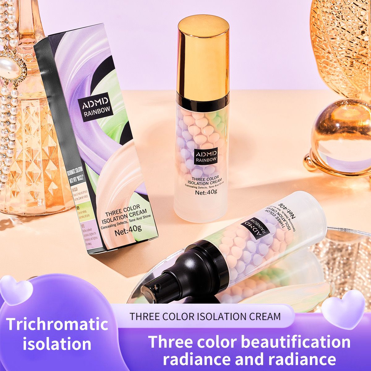 THREE COLOR ISOLATION CREAM