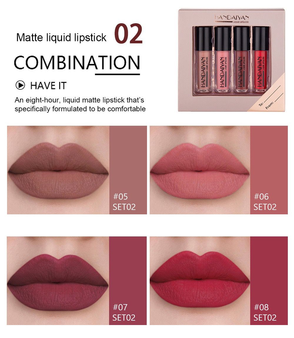 HANDAIYAN LIP STICK & GLIOSS SET