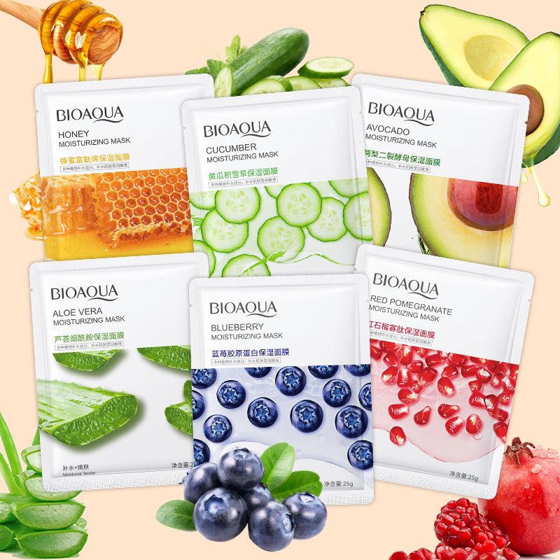 BIOAOUA MOISTURIZING MASK SET