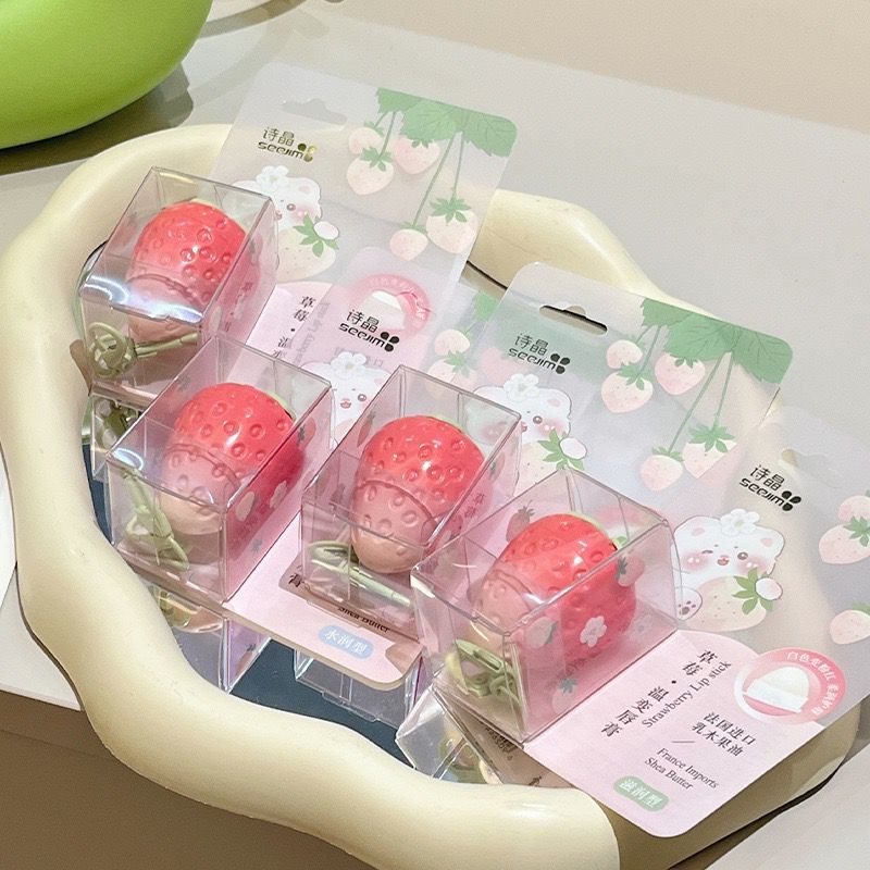 strawberry lib balm
