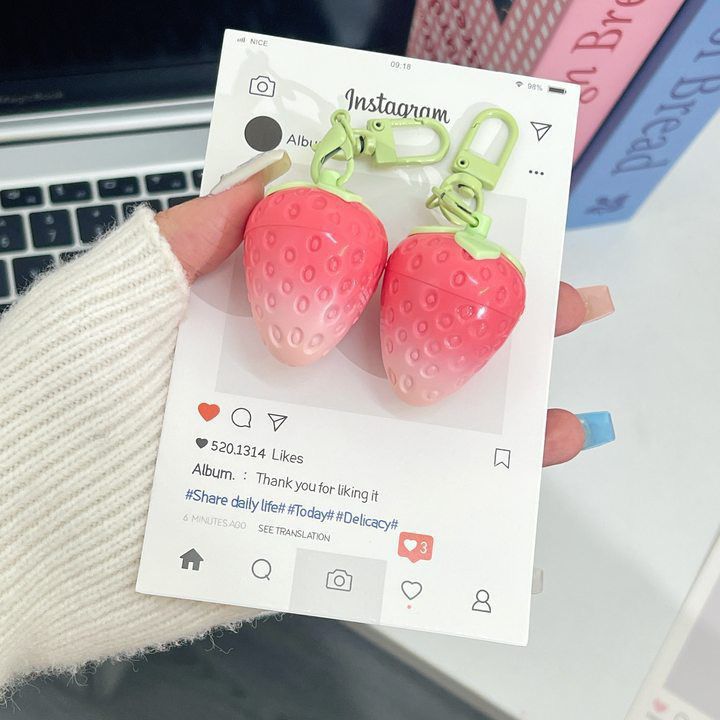 strawberry lib balm